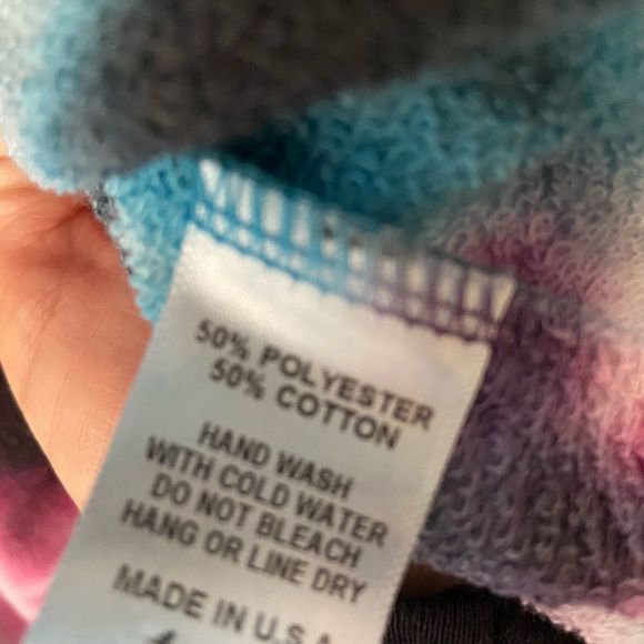 🆕Tie dye French terry pullover - Picture 6 of 6